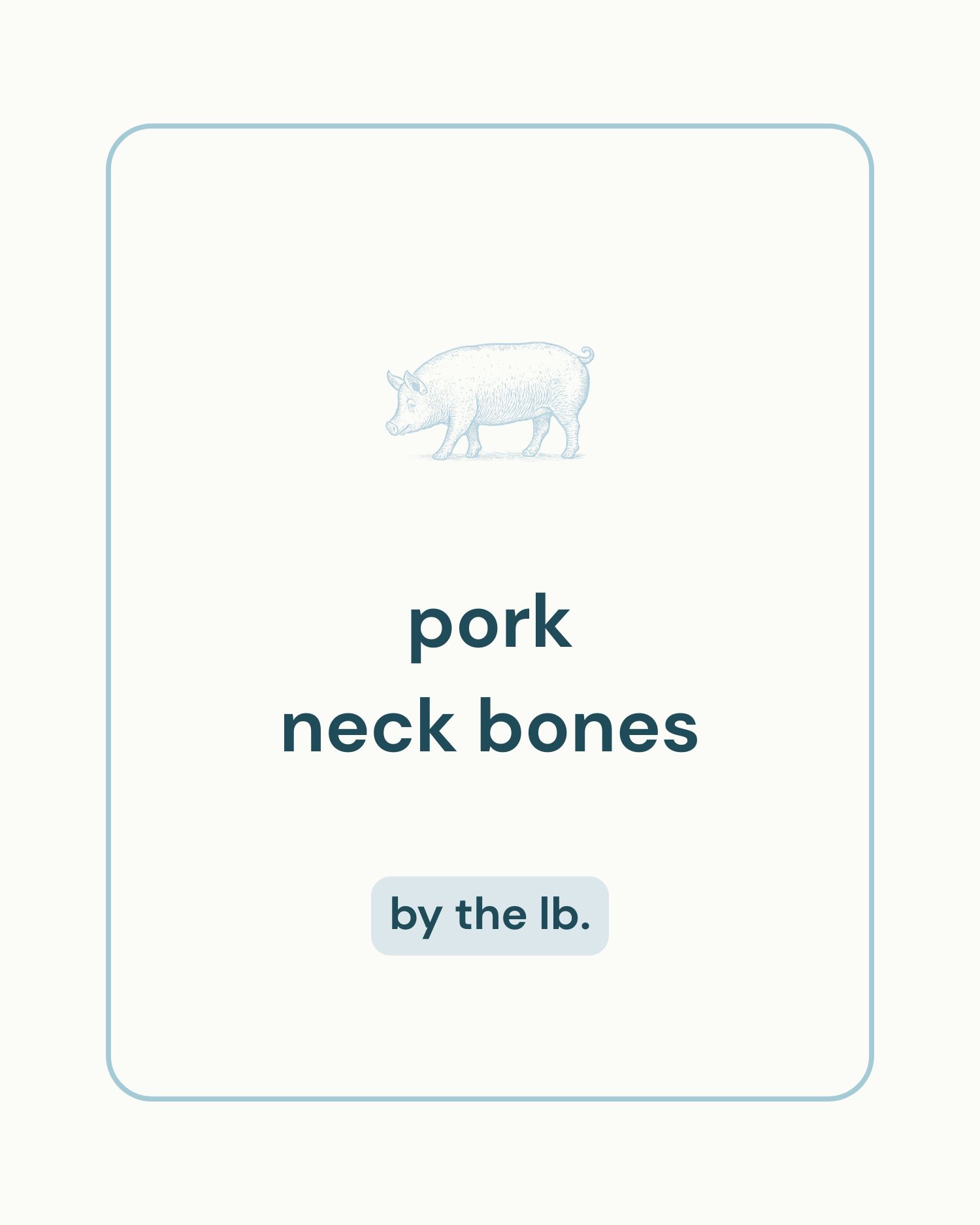 Pork Neck Bones