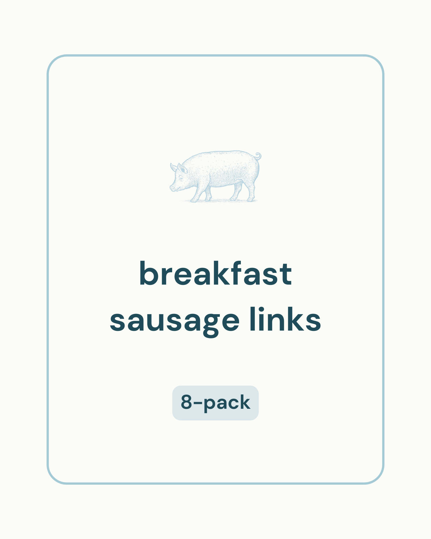 Breakfast Sausage Links (8-Pack)