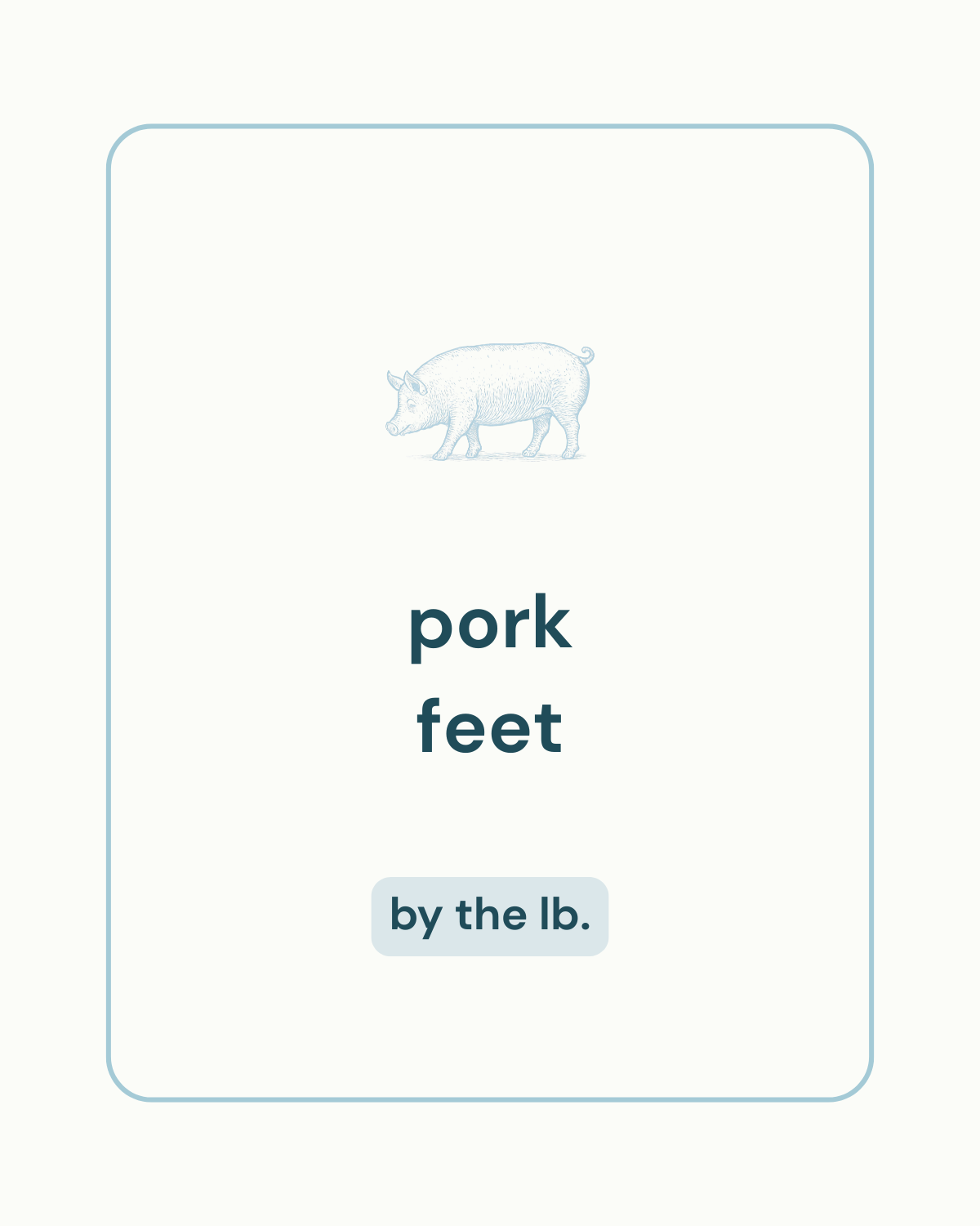 Pork Feet