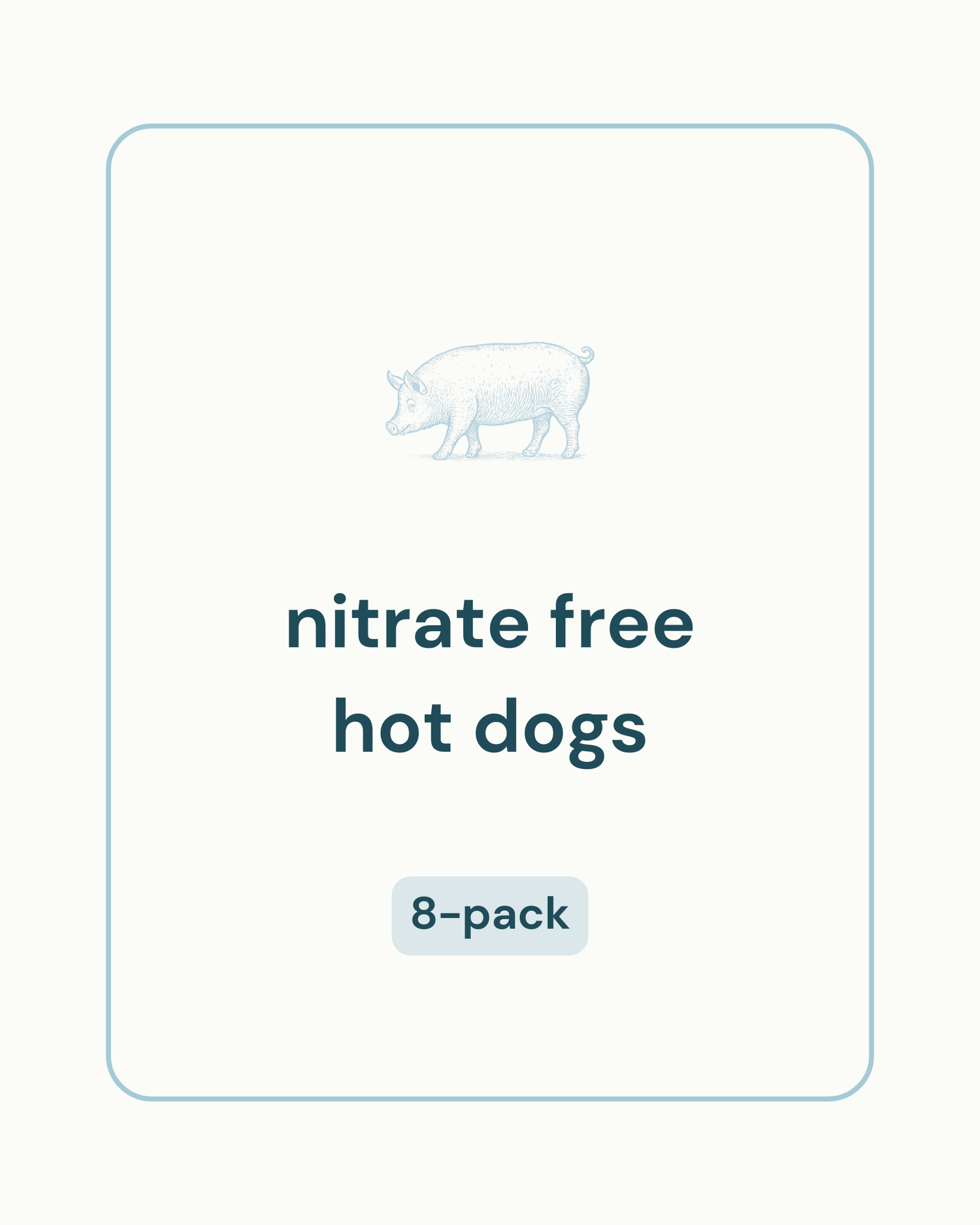 Nitrate-Free Hot Dogs